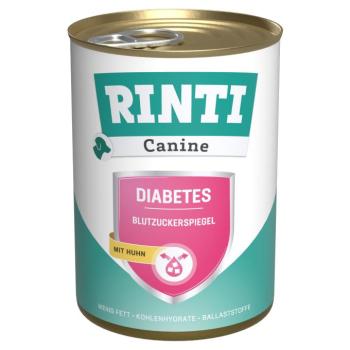 12x400g RINTI Canine Diabetes csirke nedves kutyatáp kép