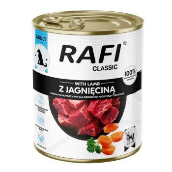 12x800g Rafi Dog Classic bárány nedves kutyatáp kép