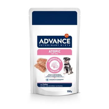 16x150g Advance Veterinary Diets Dog Atopic Mini nedves kutyatáp kép