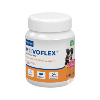 180g Virbac Movoflex Soft Chews Joint and Mobility Support kutya vitamin kép