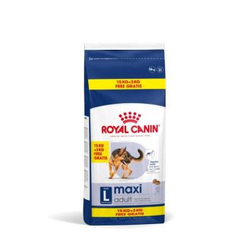 18kg Royal Canin Size Maxi Adult száraz kutyatáp 15+3kg ingyen kép