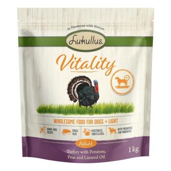 1kg Lukullus Vitality Light (gabonamentes) száraz kutyatáp kép