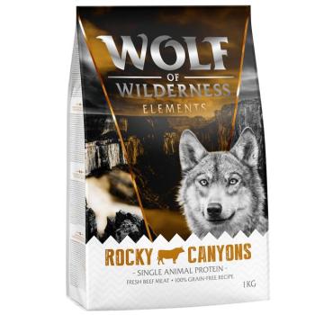 1kg Wolf of Wilderness Sensitiv "Rocky Canyons" marha - gabonamentes száraz kutyatáp kép