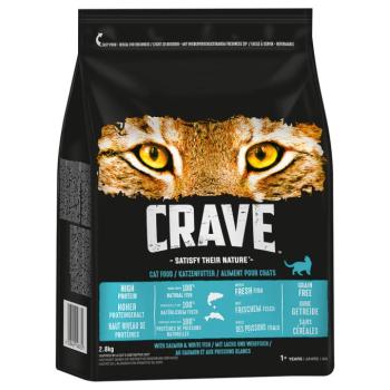 2,8kg Crave Adult lazac & fehér hal száraz macskatáp kép