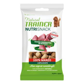20x20g Natural Trainer Nutri Snack Puppy & Adult fagyasztva szárított falatok kutyasnack - Marha kép