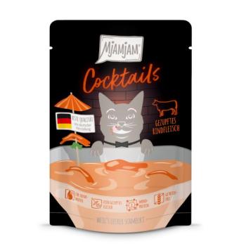 20x40g MjAMjAM Cocktails marha nedves macskatáp kép
