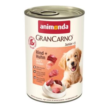 24 x 400g animonda GranCarno Original Junior marha & csirke nedves kutyatáp kép