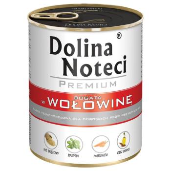24x800g Dolina Noteci Premium Marha nedves kutyatáp kép