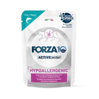 24x80g Forza 10 Hypoallergenic Active Vet Diet hal, nedves macskatáp kép
