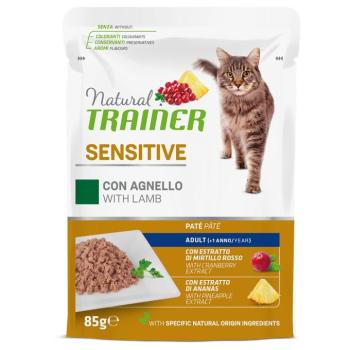24x85g Natural Trainer Adult Sensitive nedves macskatáp kép