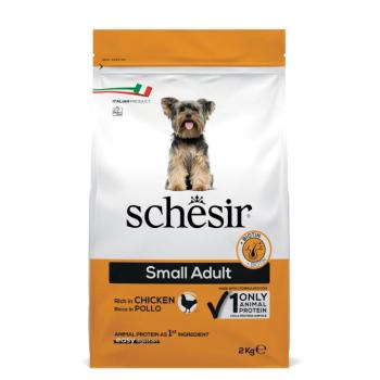 2kg Schesir Dog Small Adult csirke száraz kutyatáp kép
