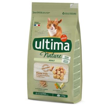 2x1,25kg Ultima Cat Nature csirke száraz macskatáp kép