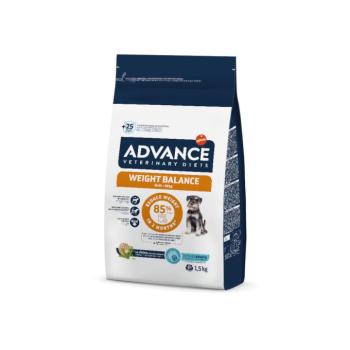 2x1,5kg Advance Veterinary Diets Weight Balance Mini száraz kutyatáp akciósan kép