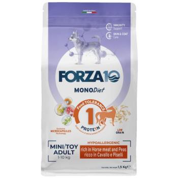 2x1,5kg FORZA10 Mini & Toy Diet ló & borsó száraz kutyatáp kép