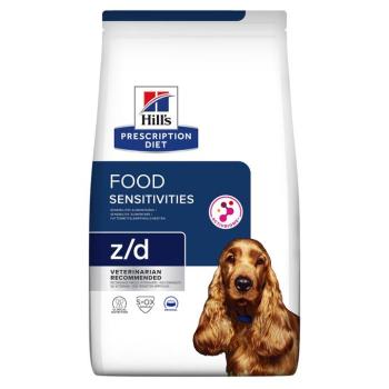 2x10 kg Hill's Prescription Diet Canine z/d Allergy & Skin Care száraz kutyatáp kép