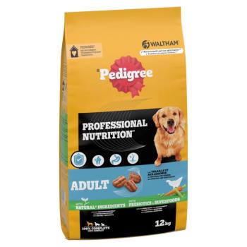 2x12 kg Pedigree Professional Nutrition Adult szárnyas & zöldség száraz kutyaeledel kép