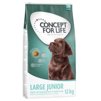 2x12kg Concept for Life Puppy & Junior száraz kutyatáp kép