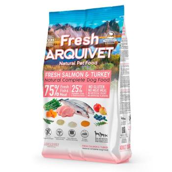 2x2,5kg Arquivet Fresh lazac & pulyka száraz kutyatáp kép
