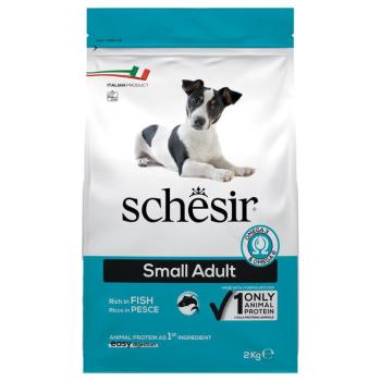 2x2kg Schesir Dog Small Adult hal száraz kutyatáp kép