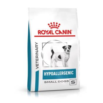 2x3,5 kg Royal Canin Veterinary Hypoallergenic Small Dog kutyatáp kép