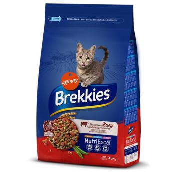 2x3,5kg Brekkies marha száraz macskaeledel kép