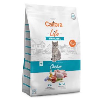 2x6kg Calibra Cat Life Sterilised csirke száraz macskatáp kép