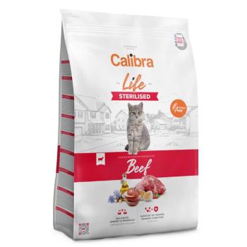2x6kg Calibra Cat Life Sterilised marha száraz macskatáp kép