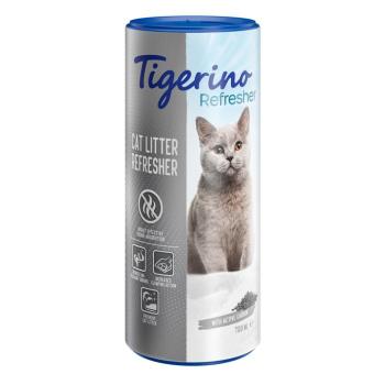 2x700ml Tigerino Refresher természetes agyag szagtalanító macskaalomhoz macskáknak kép