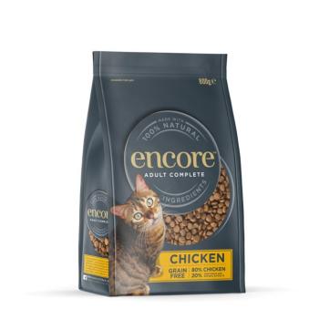2x800g Encore Cat csirke száraz macskatáp kép