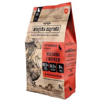 2x9kg Wiejska Zagroda marha pulykával száraz kutytatáp kép