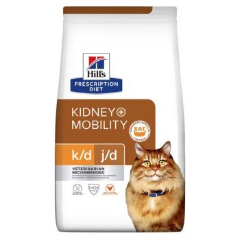 3kg Hill's Prescription Diet Feline k/d+Mobility száraz macskatáp kép