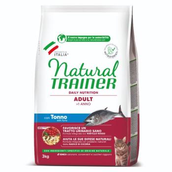 3kg Natural Trainer Adult tonhal száraz macskatáp kép