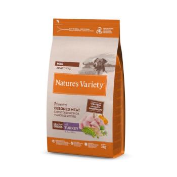 3kg Nature's Variety Healthy Grains Mini Adult Adult pulyka szárazeledel kutyák számára kép