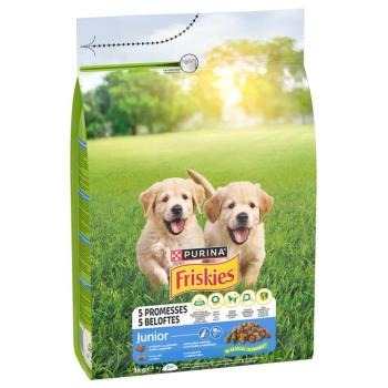 3kg PURINA Friskies Dog Junior csirke & zöldség száraz kutyatáp kép
