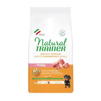 3x2kg Natural Trainer Sensitive No Gluten Adult Small sertés száraz kutyatáp kép