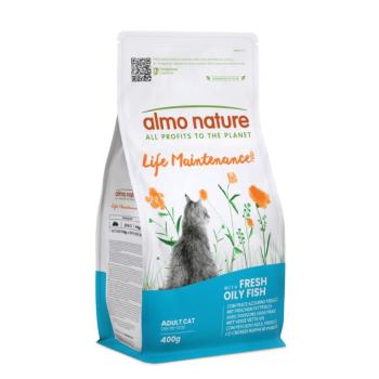 400g Almo Nature Functional Life Maintenance hal & rizs száraz macskatáp kép