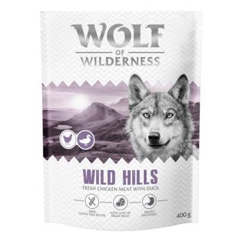 400g Wolf Of Wilderness Adult ''Wild Hills'' kacsa - gabonamentes száraz kutyatáp kép