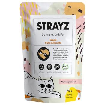 40g STRAYZ BIO leves snack macskáknak kép
