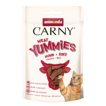 50g Animonda Carny Adult Meat Yummies csirke + marha  macskasnack kép