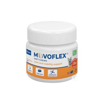 60g Virbac Movoflex Soft Chews Joint and Mobility Support kutya vitamin kép