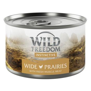 6x140g Wild Freedom Instinctive Wide Praries csirke étrend-kiegészítő eledel macskáknak kép