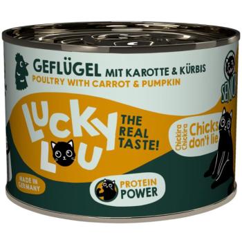 6x200g Lucky Lou Senior Szárnyas nedves macskatáp kép
