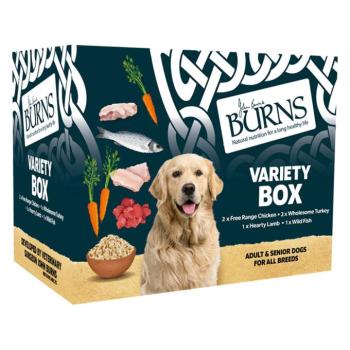 6x395g Burns Variety Box nedves kutyatáp mix 4 változattal kép