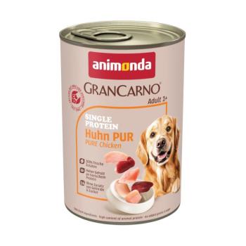6x400g animonda GranCarno Adult Single Protein csirke pur nedves kutyatáp kép