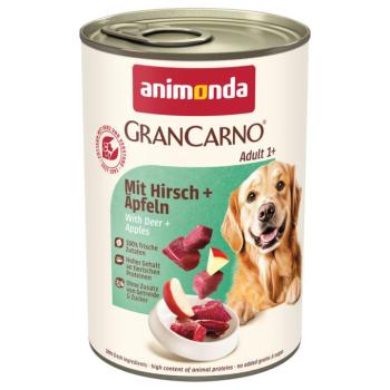 6x400g animonda GranCarno Original Adult szarvas & alma nedves kutyatáp kép