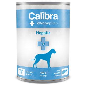 6x400g Calibra Veterinary Diet Dog Hepatic csirke nedves  kutyatáp kép