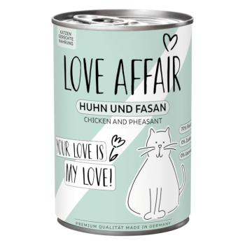 6x400g Hardys LOVE AFFAIR Csirke & fácán nedves macskatáp kép