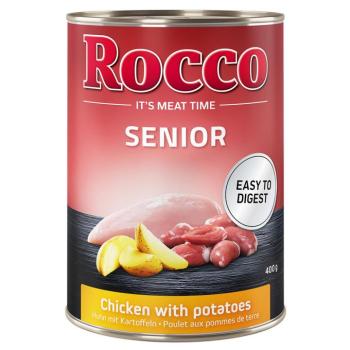 6x400g Rocco Senior Csirke & burgonya nedves kutyatáp kép