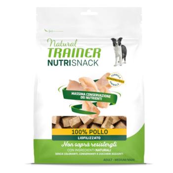 6x50g Natural Trainer Nutri Snack Adult fagyasztva szárított darabkák kutyasnack - Csirke kép
