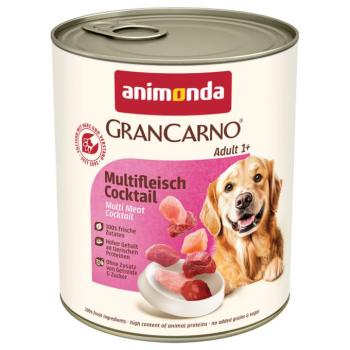 6x800g animonda GranCarno Original Adult multi-húskoktél nedves kutyatáp kép